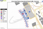 Lima - Jorge Chávez International (LIM) Airport Terminal Map - Overview ...