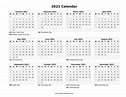 2021 Yearly Blank Calendar Template Free Printable Templates - Riset