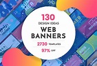 130 in 1 Web Banner Design Templates Bundle | Behance