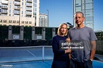 Owner's of the Urban Pickleball Club Jay and Daphne Lerner stand for ...