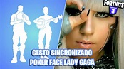 Poker Face de Lady Gaga llegará a Fortnite de una forma curiosa ...