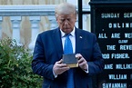 Bible from Trump's photo op going to auction