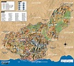 Provincia de Granada. mapa artístico e ilustradopergeo.es
