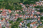 Bretten von oben - Ortsansicht in Bretten im Bundesland Baden ...
