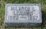 Mildred Burgess LaRue “Millie” Noel Lemmon (1896-1967) - Find a Grave ...