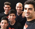La autofoto de Zinédine Zidane y sus cuatro hijos en Berlín