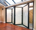 Aluminium bifold doors - Design Bifolds