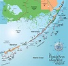 Map Of Florida Keys Islands - Cities And Towns Map
