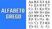 Alfabeto Grego: valor, história, PNG