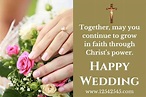 65+ Christian Wedding Wishes Messages with Bible Verses (2023)