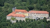 Luftbild Ballenstedt - Gebäudekomplex im Schloßpark von Schloß in ...