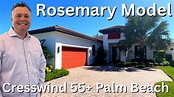 Lets Tour The Popular Rosemary Model In The 55+ Community Of Cresswind ...