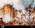 La prise de la Bastille, 1789, révolution française peinture de Jean ...