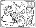 Printable Lost Kitties Coloring Pages