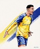 Cristiano Ronaldo Al-Nassr Club Wallpaper em 2023 | Desenho de jogador ...