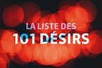 La liste des 101 désirs – the joyful way | draw me a future