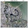 Aerial Photography Map of Foster City, CA California