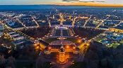 Schloss Karlsruhe @ Night (Remastering Version) Foto & Bild | city ...