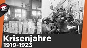 Krisenjahre 1919 - 1923 der Weimarer Republik einfach erklärt ...