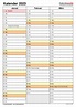 Kalender 2023 zum Ausdrucken als PDF (19 Vorlagen, kostenlos)