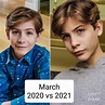 Jacob Tremblay 2020 vs 2021 | Adolescentes lindos, Chicos famosos, Famosos