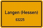 63225 Langen (Hessen) Straßenverzeichnis: Alle Straßen in 63225