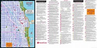 Chicago hotels, restaurants and sightseeing map - Ontheworldmap.com