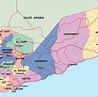 yemen political map | Order and download yemen political map