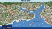 Estambul: MAPA, plano turístico y GUÍA Básica (Turquía)