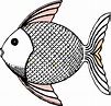 Black And White Fish Drawings - ClipArt Best