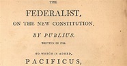 67. The Federalist Papers supported the passage of the U.S ...
