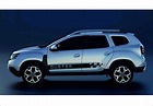 DUSTER Renault & Dacia 2x side stripes body decal vinyl graphics ...