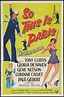 So This is Paris (Universal, 1955). One Sheet (27 | Tony curtis, Gene ...