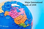 Major international events in 2008 - | The Economic Times