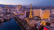 (4K+) Las Vegas Boulevard City Skyline Day to Night Sunset - Emeric's ...