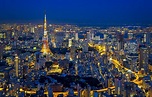 City Cityscape Japan Light Night Tokyo Tokyo Tower Wallpaper ...