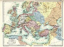 Historical Atlas of Modern Europe. R. Lane Poole 1902 ...