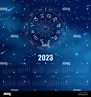 Lista 96+ Foto Calendario De Signos Zodiacales 2023 Lleno