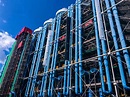 Centre Pompidou - Geschichte, Architektur