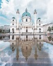 Beautiful Vienna - The Capital of Austria. Here's the reflection from ...