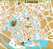 Livorno tourist map - Ontheworldmap.com