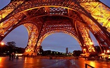 Fondos de pantalla : Torre Eiffel, París, Francia, noche, luces ...