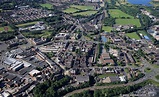 Bury Lancashire UK from the air | aerial photographs of Great Britain ...