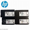 HP Genuine #711 CZ129A+CZ126S+CZ127S+CZ128S BK/C/M/Y Ink Cartridge for ...