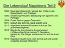 Napoleon Bonaparte Lebenslauf Stichpunkte