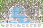 Tourist map of Genoa city centre - Ontheworldmap.com