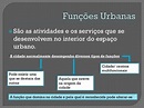 Funções das cidades