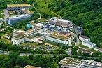 Tübingen aus der Vogelperspektive: Klinikgelände des Krankenhauses BG ...