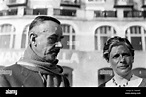 Thomas mann and his wife katia mann Black and White Stock Photos ...
