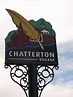 Close-up of Chatterton Village Sign © David Anstiss :: Geograph Britain ...